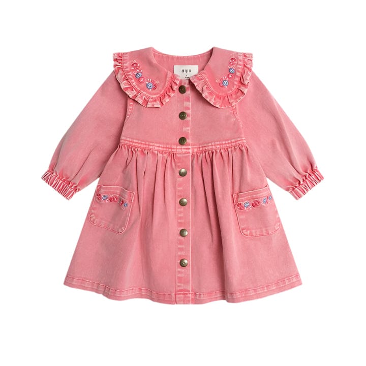 Huxbaby Dress Jellybeanzkids Huxbaby Vintage Floral Collar Dress