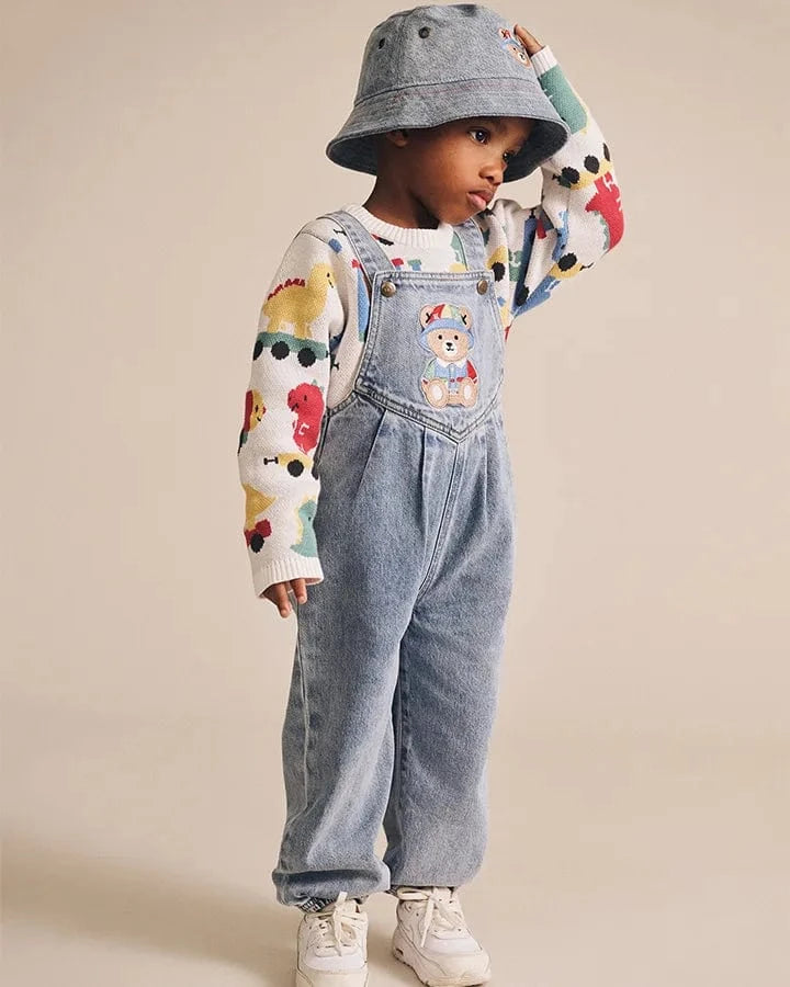Huxbaby Overalls Jellybeanzkids Huxbaby Denim Huxbear Overalls