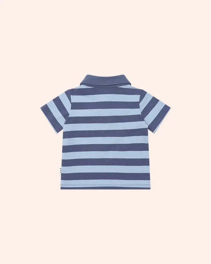 Huxbaby Polo Jellybeanzkids Huxbaby Peeping Striped Polo