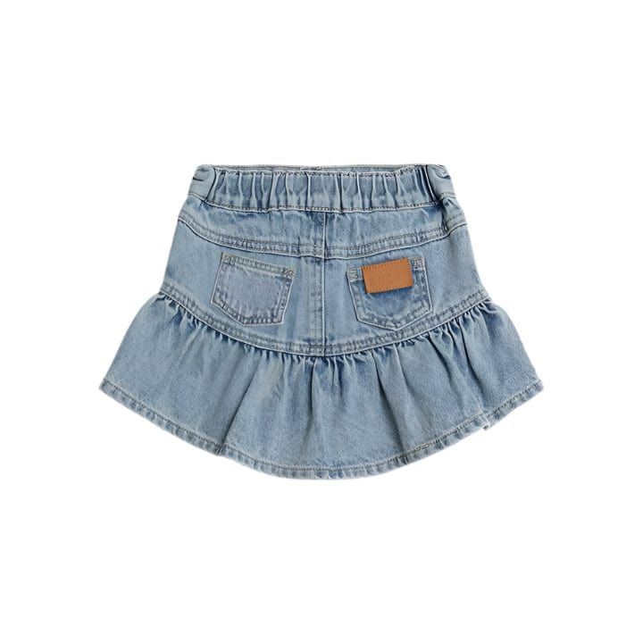 Huxbaby Skirt Jellybeanzkids Huxbaby Denim Frilly Skirt