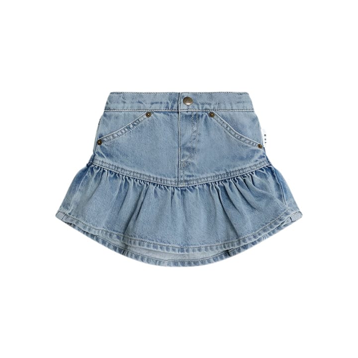 Huxbaby Skirt Jellybeanzkids Huxbaby Denim Frilly Skirt