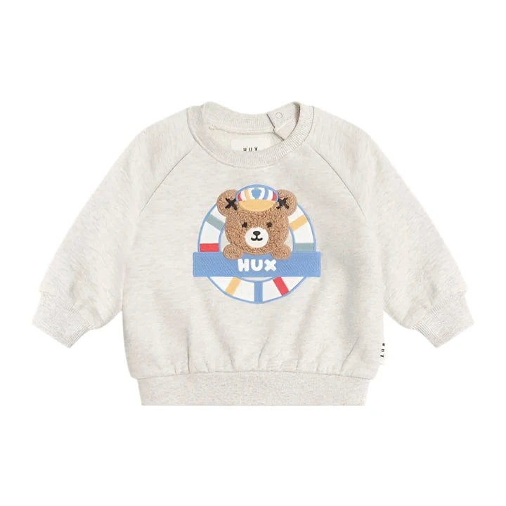 Huxbaby Sweatshirt Jellybeanzkids Huxbaby All Aboard Sweatshirt