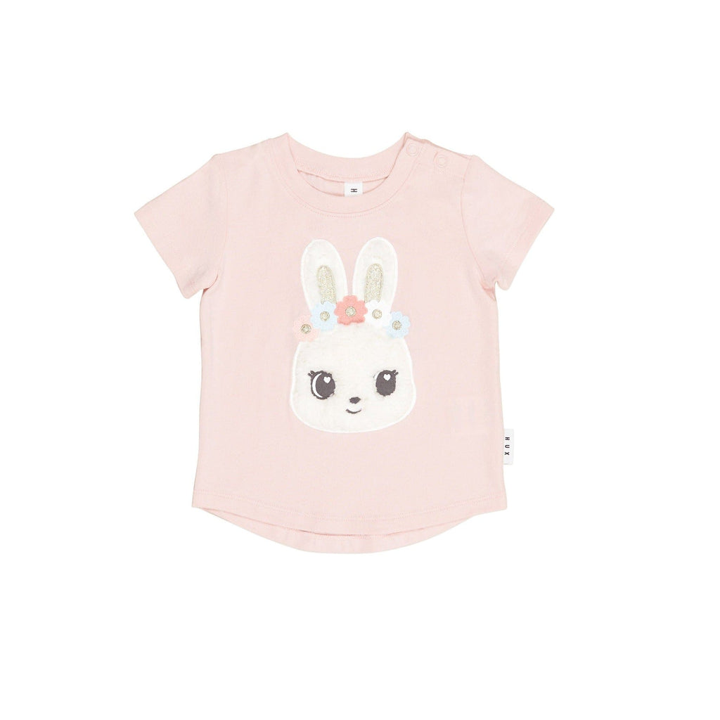 Huxbaby T-shirt Jellybeanzkids Hux Blossom Fur Bunny T-Shirt