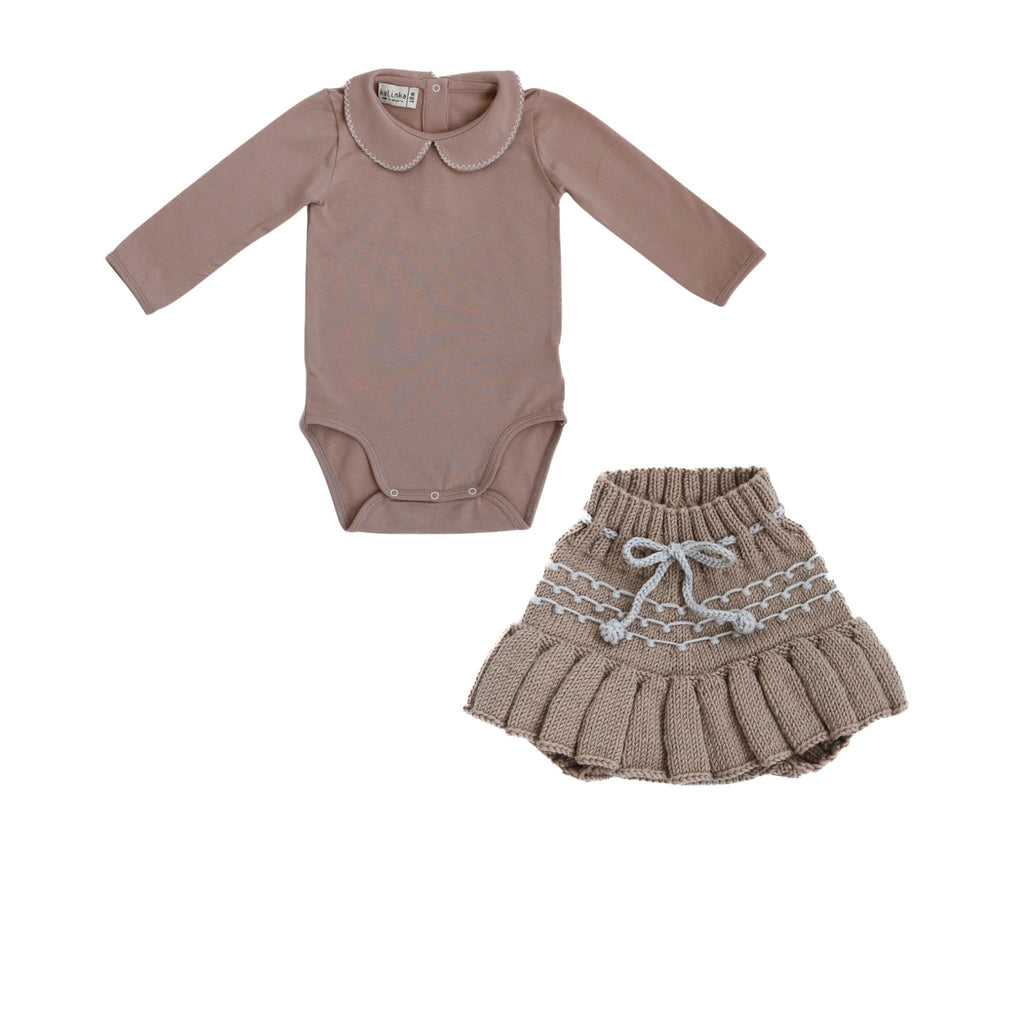 Kalinka Romper Jellybeanzkids Kalinka Reese Set - Rose Quartz