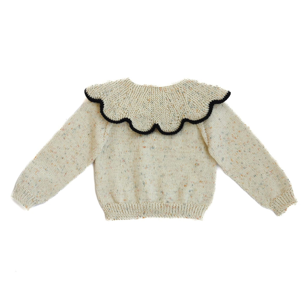 Kalinka Sweater Jellybeanzkids Kalinka Daisy Girls Set - Ivory