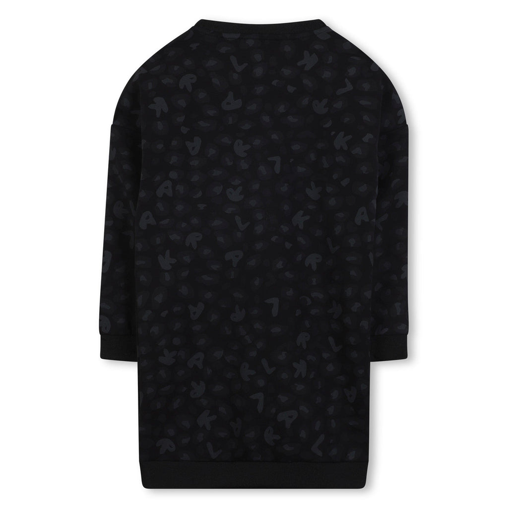 Karl Lagerfeld Dress Jellybeanzkids Karl Girls Logo Sweatshirt Dress