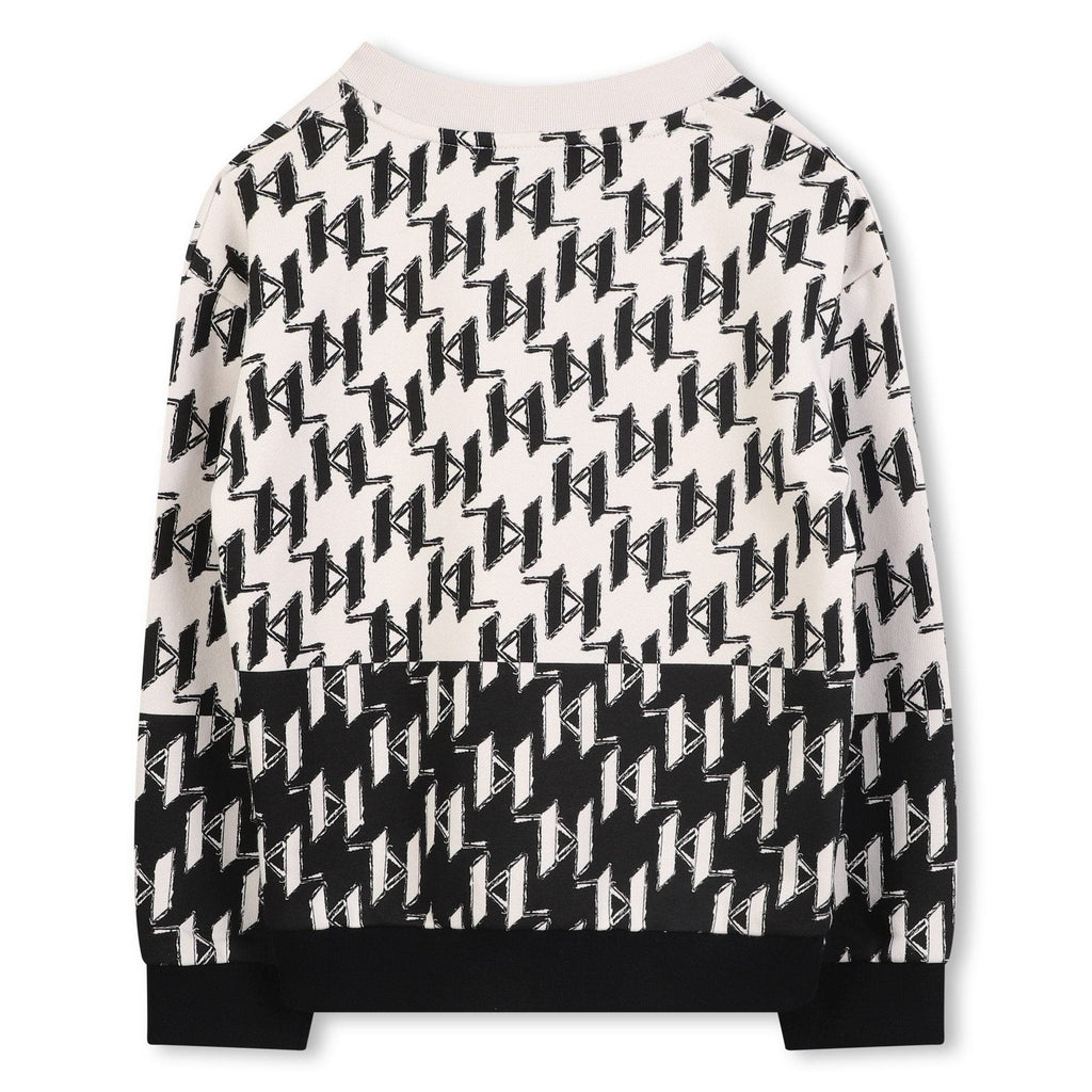 Karl Lagerfeld Sweatshirt Jellybeanzkids Karl Boys Logo Print Sweatshirt