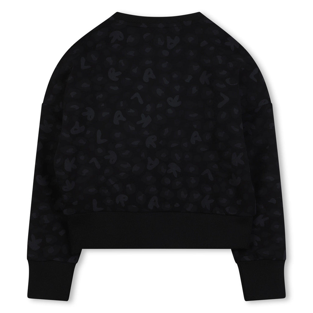 Karl Lagerfeld Sweatshirt Jellybeanzkids Karl Girls Logo Sweatshirt