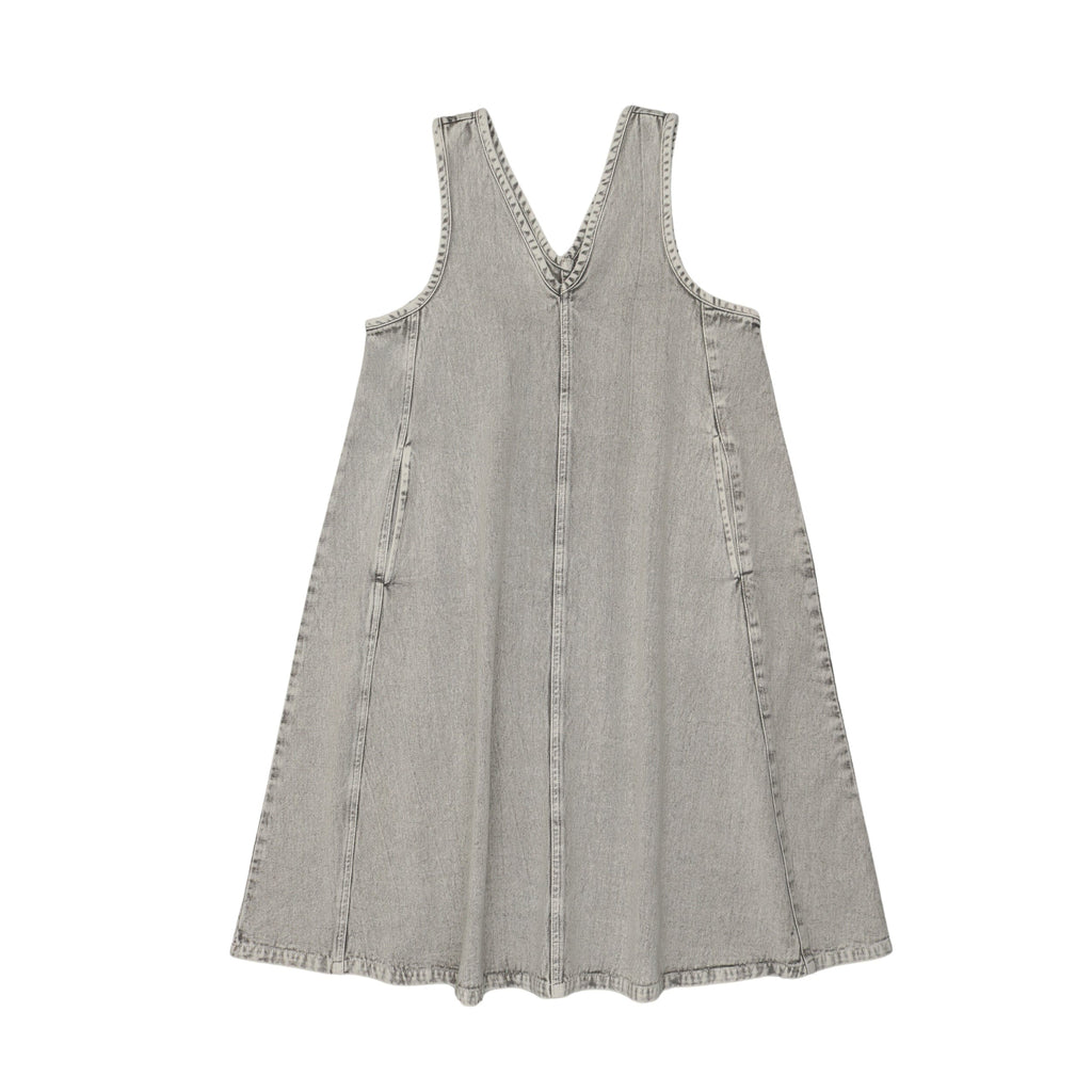 Kin+Kin Dress Jellybeanzkids Kin + Kin Denim Maxi Jumper- Blue-Grey Denim