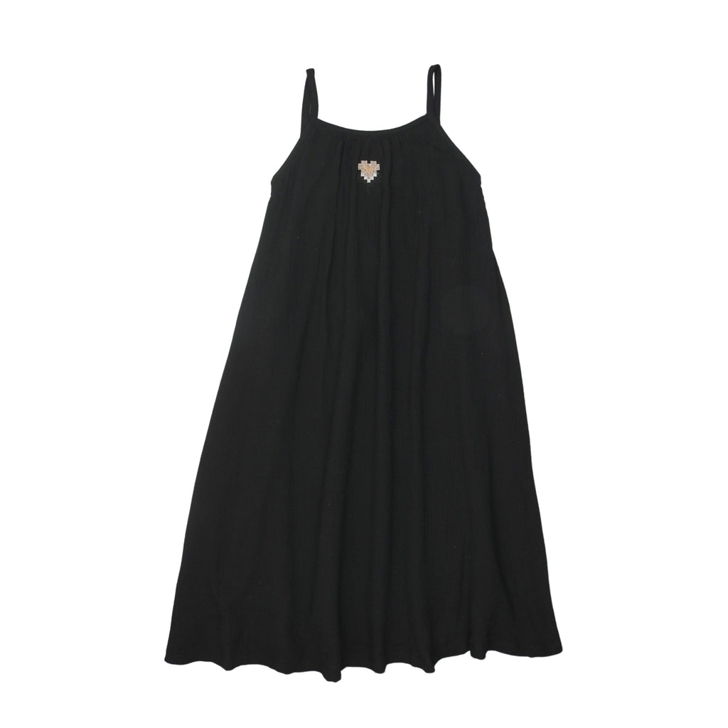 Kin+Kin Dress Jellybeanzkids Kin + Kin Girls Maxi Dress-Black
