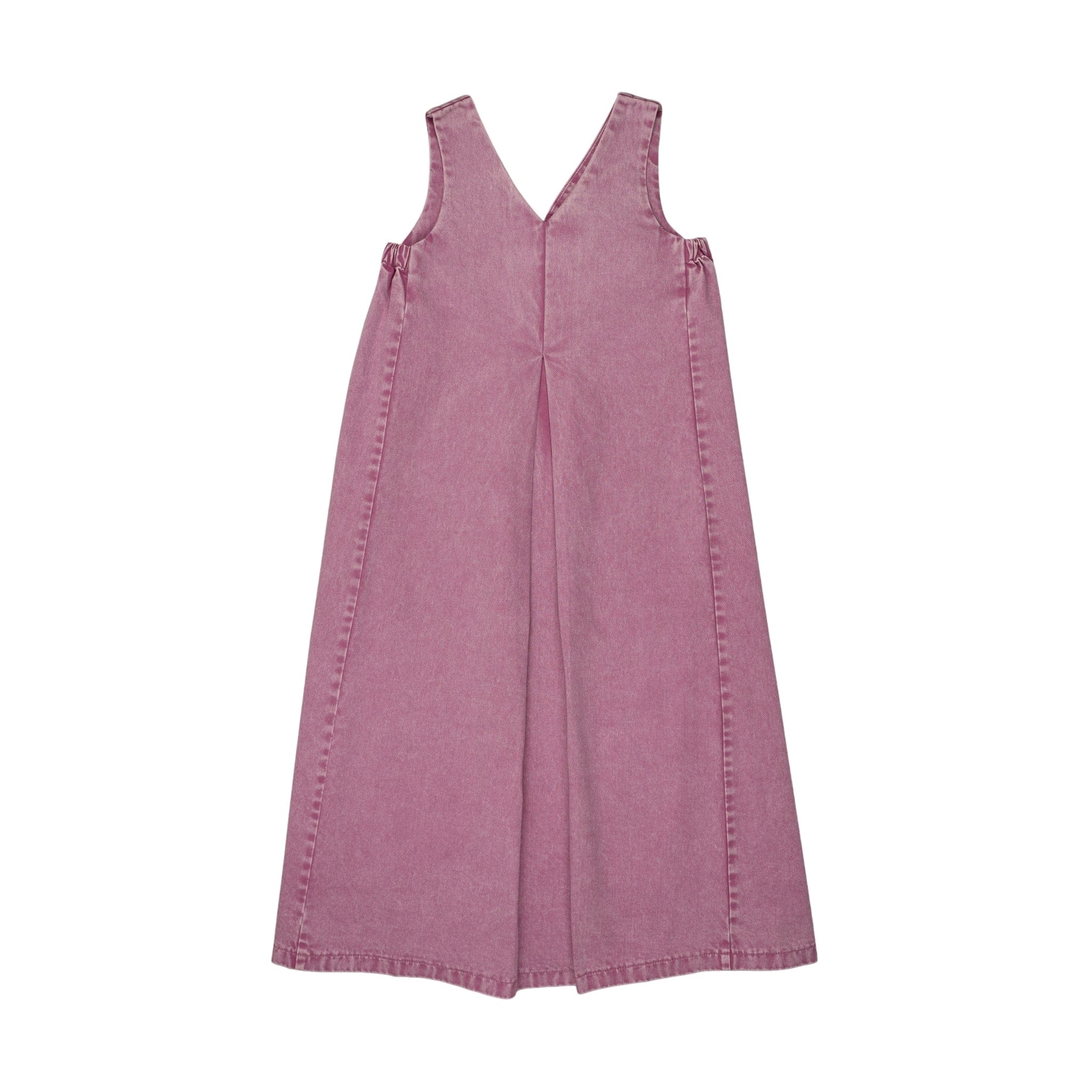 open lace back dress Kin Kin Denim Maxi Jumper- Mauve