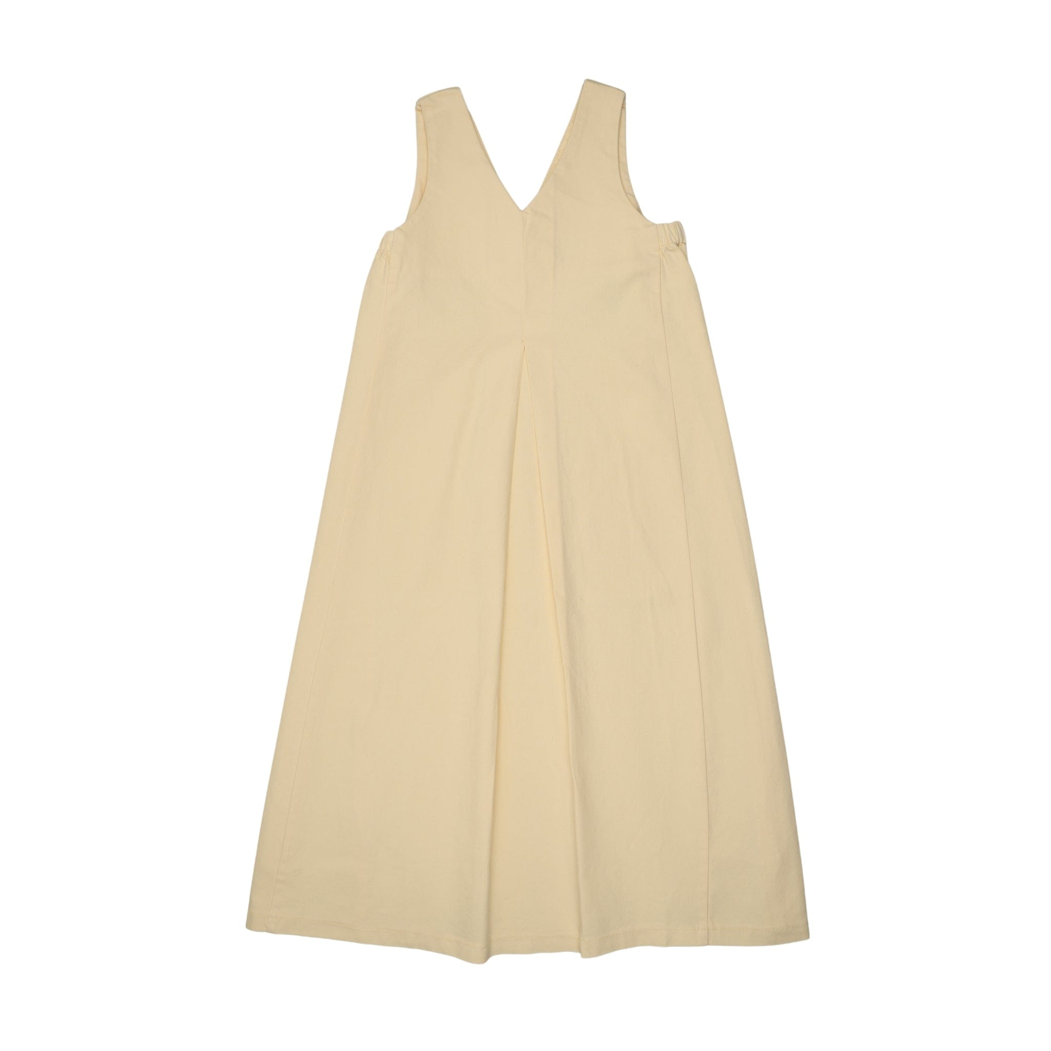 chinese dress ladies Kin Kin Denim Maxi Jumper- Yellow – JellyBeanz Kids