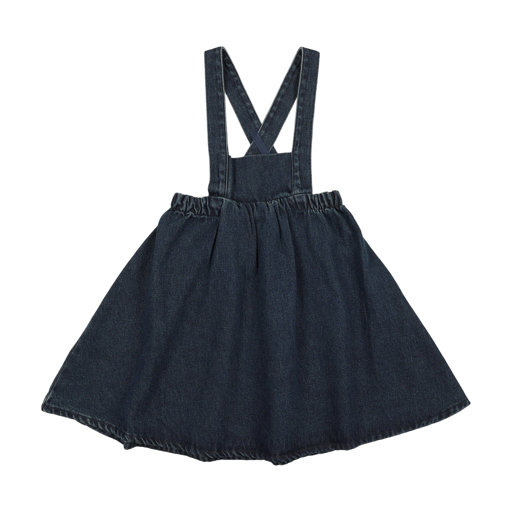 Kin+Kin JUMPER Jellybeanzkids Kin+Kin Girls Bib Jumper -Midnight Blue