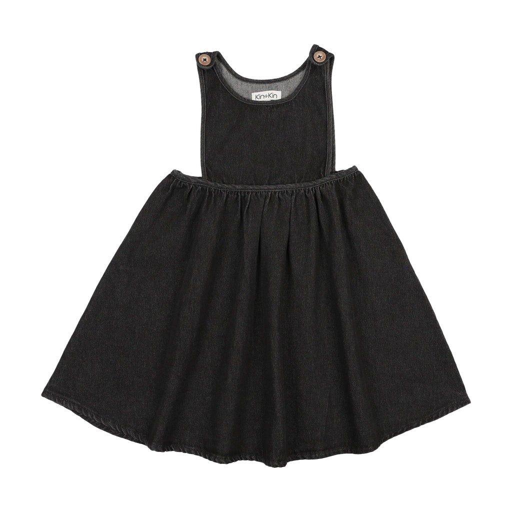 Kin+Kin JUMPER Jellybeanzkids Kin+Kin Pinafore Jumper -Black