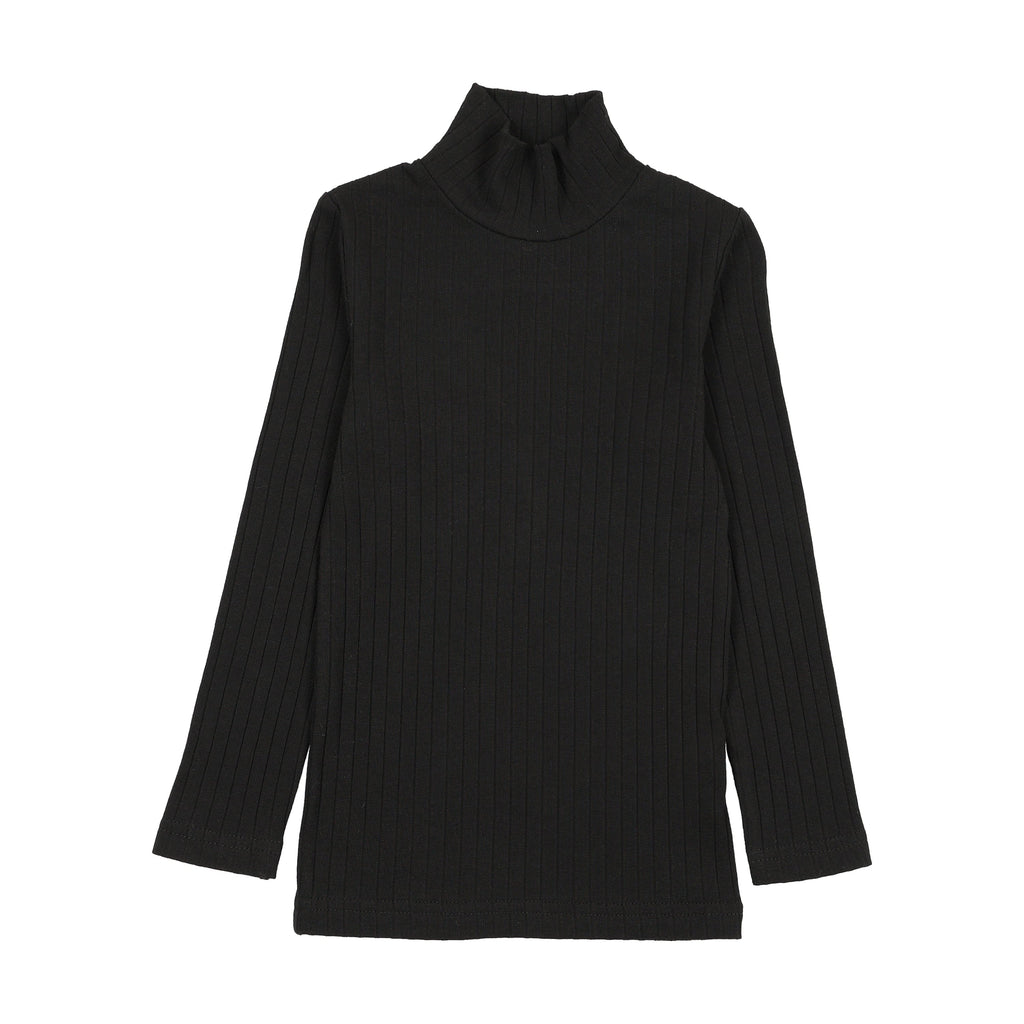 Kin+Kin JUMPER Jellybeanzkids Kin+Kin Ribbed Mockneck -Black