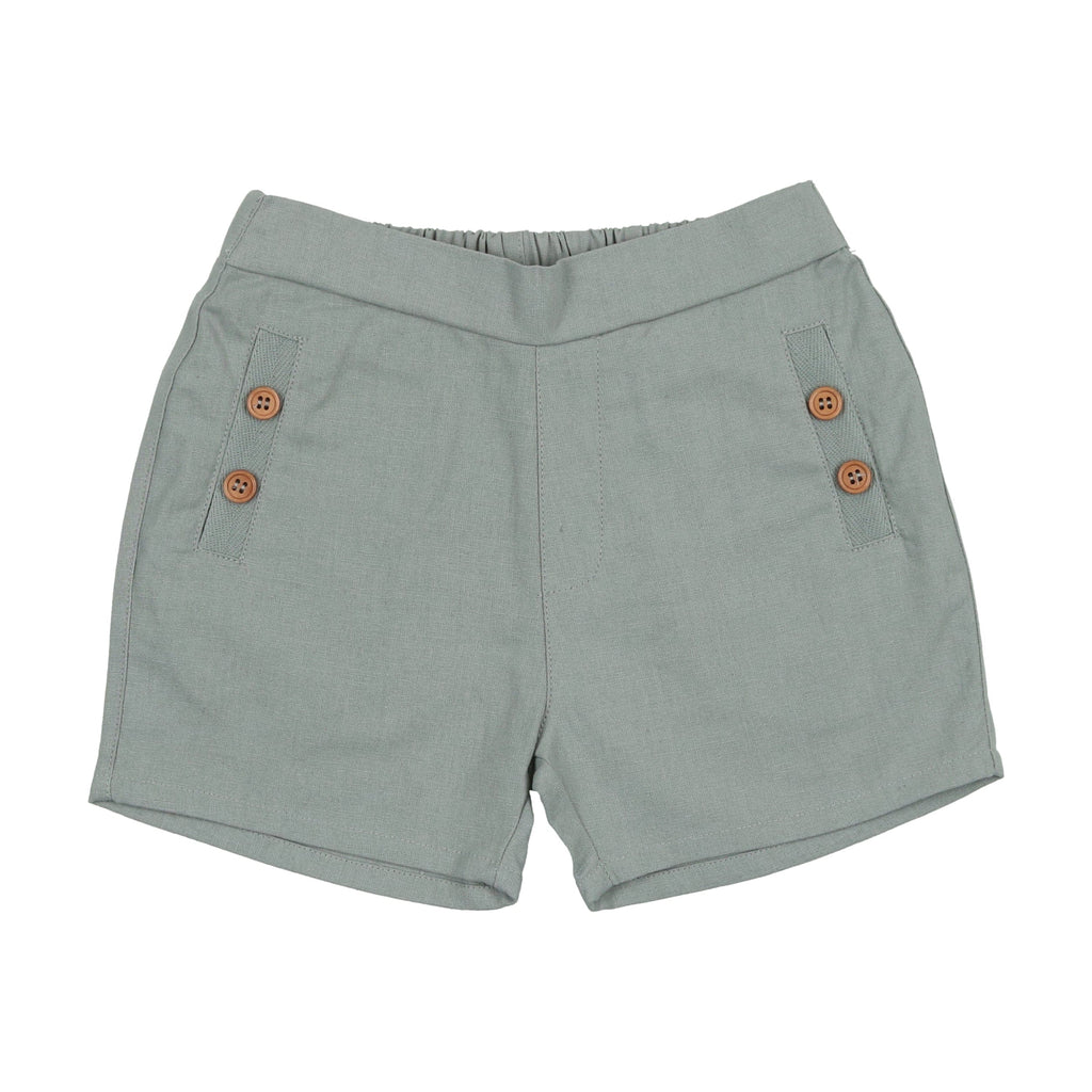 Kin+Kin pants Jellybeanzkids Kin+ Kin Tape Short- Blue