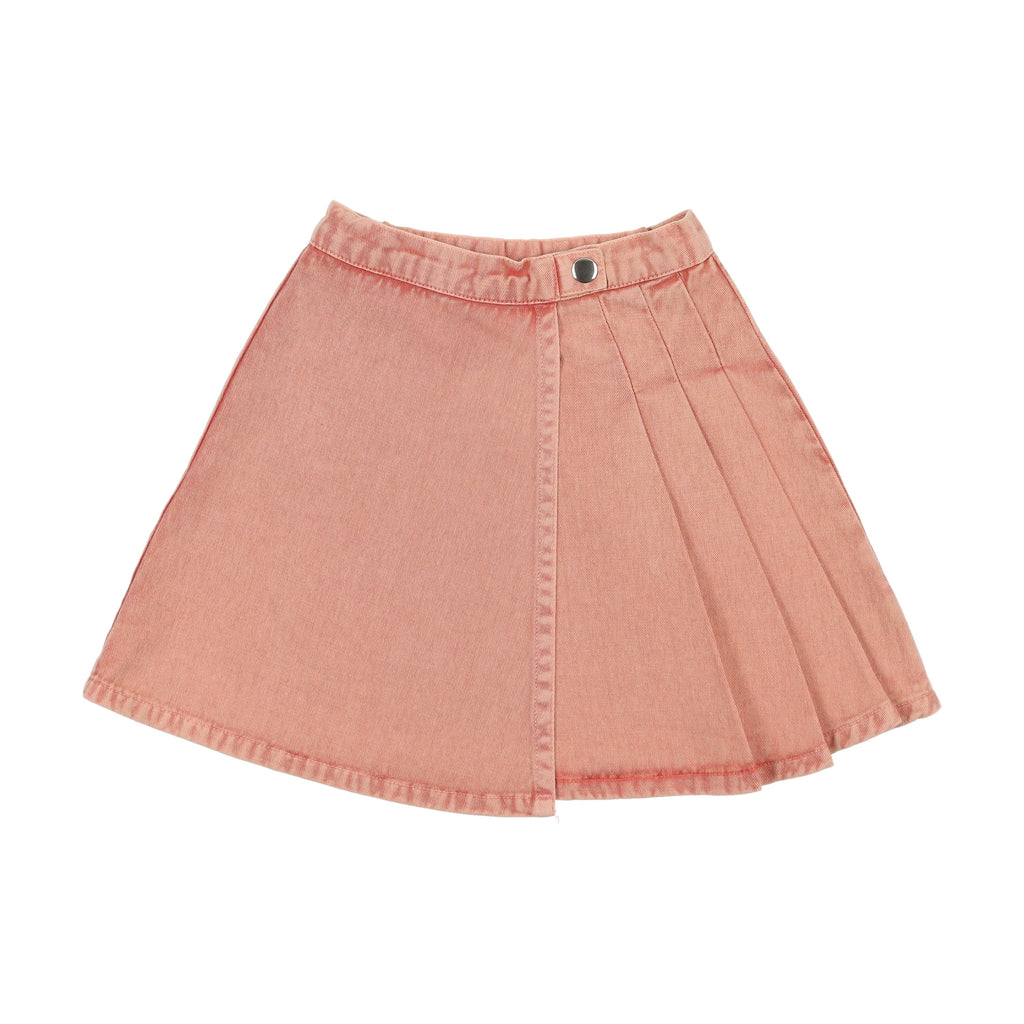 Kin+Kin Skirt Jellybeanzkids Kin + Kin Denim Short Skirt- Pink Denim