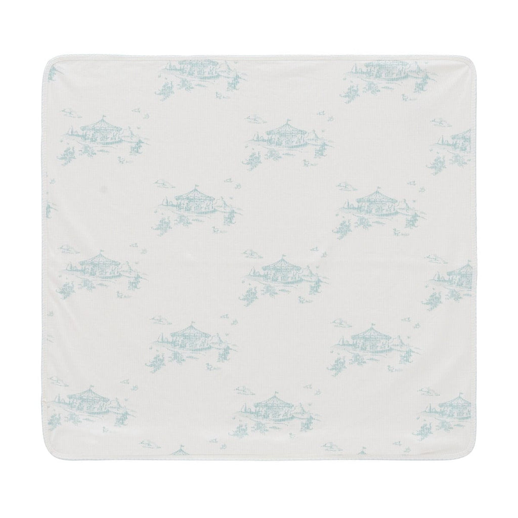 Kipp Footie Jellybeanzkids Kipp Carousel Layette Set- Blue