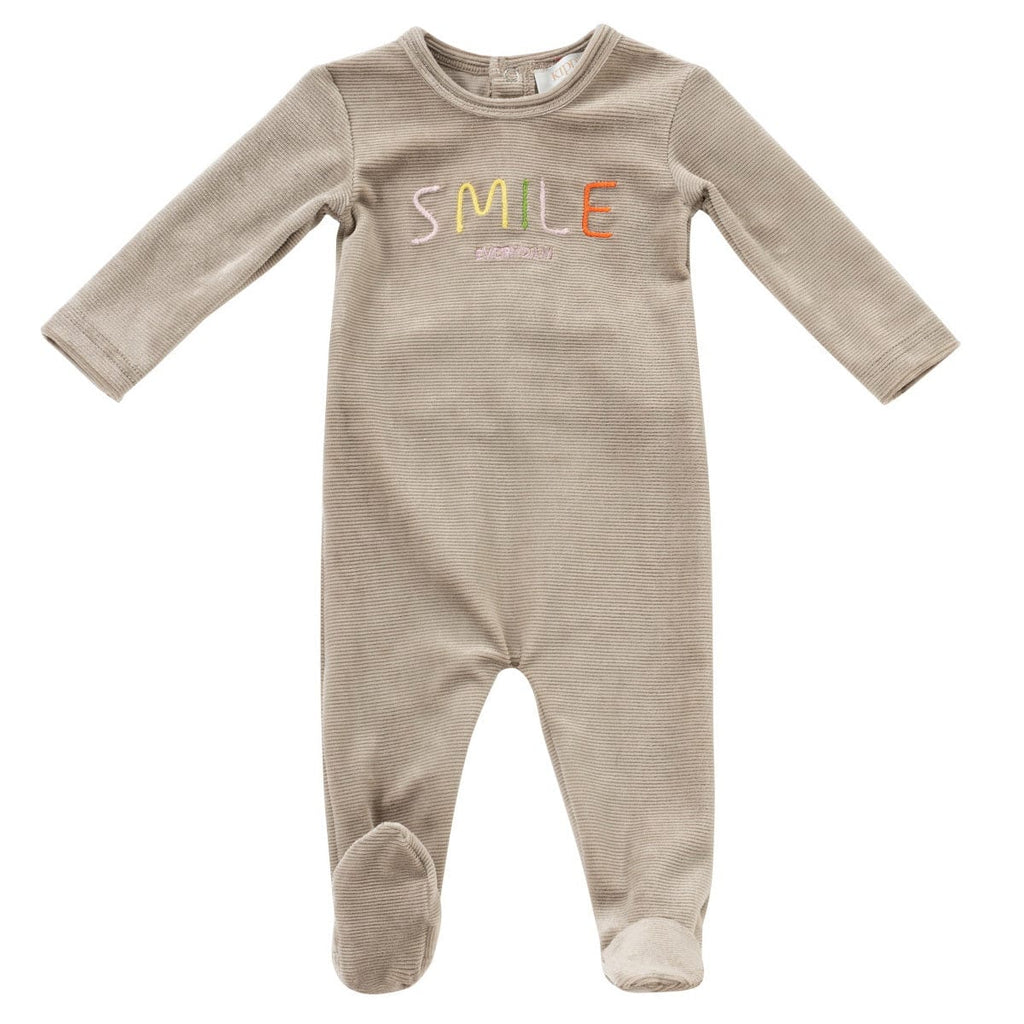 Kipp footie Jellybeanzkids Kipp Smile Footie -Pink