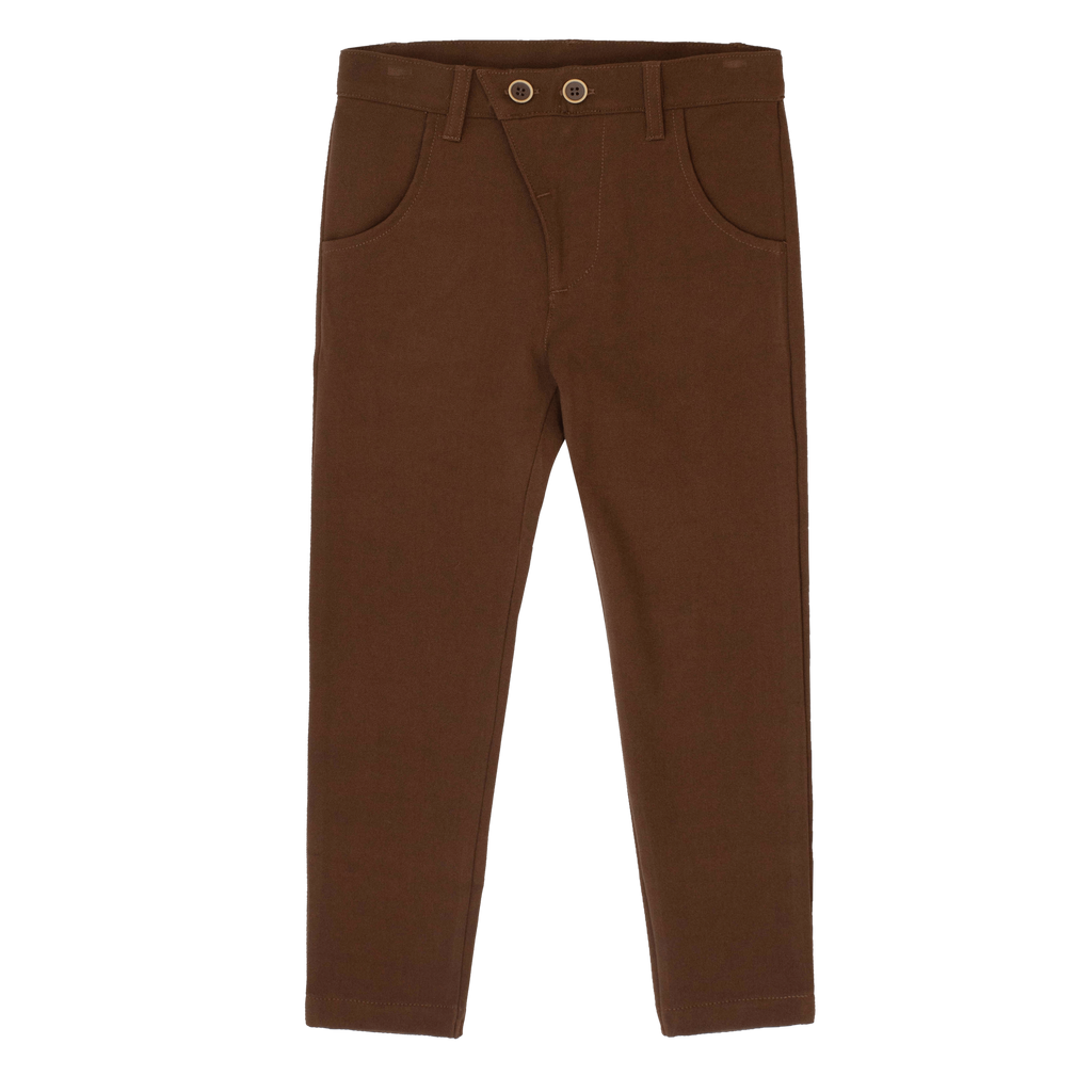 Kipp pants Jellybeanzkids Kipp Dress Pants- Chocolate