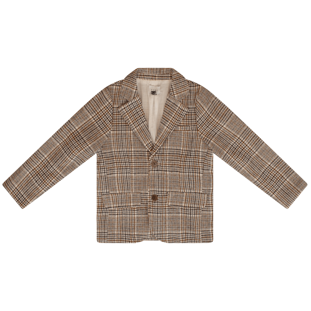 Klai Blazer Jellybeanzkids Klai Plaid Blazer