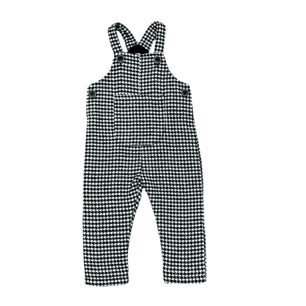 Klai Romper Jellybeanzkids Klai Houndstooth Overall