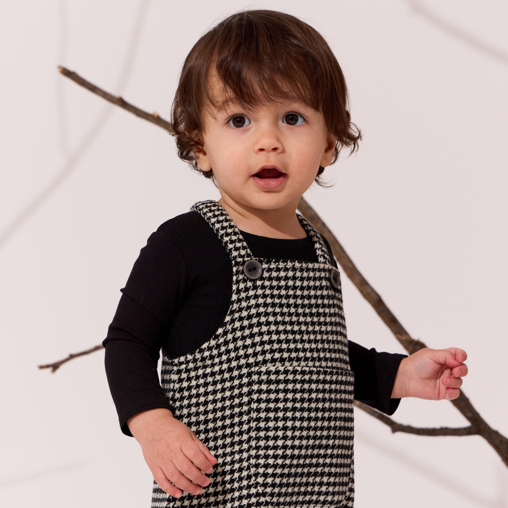 Klai Romper Jellybeanzkids Klai Houndstooth Overall