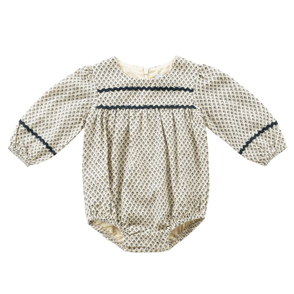 Klai Romper Jellybeanzkids Klai Trim Bud Romper