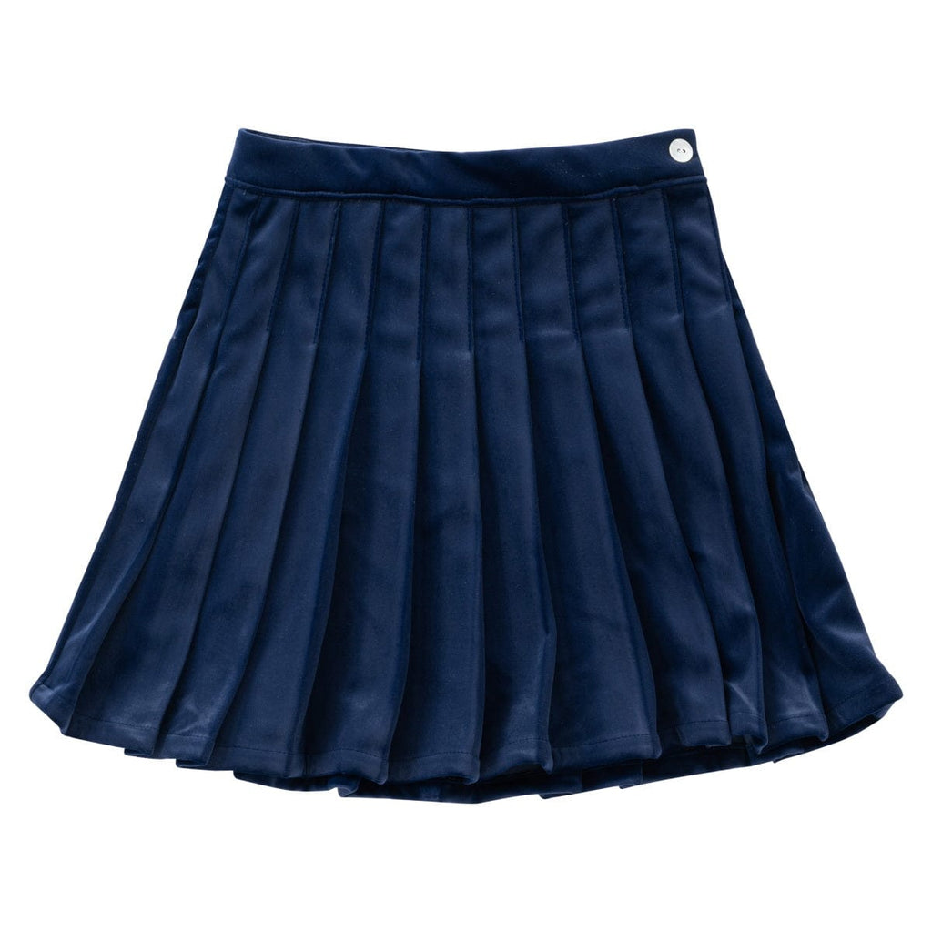 Klai Skirt Jellybeanzkids Klai Velvet Skirt-Navy
