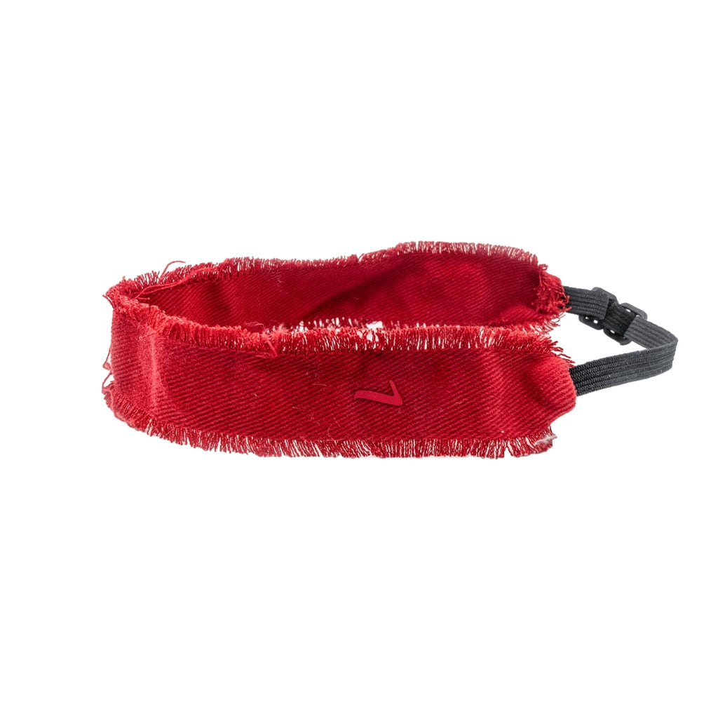 Lalou Accessories Jellybeanzkids Lalou Frayed Collection Band-Red os