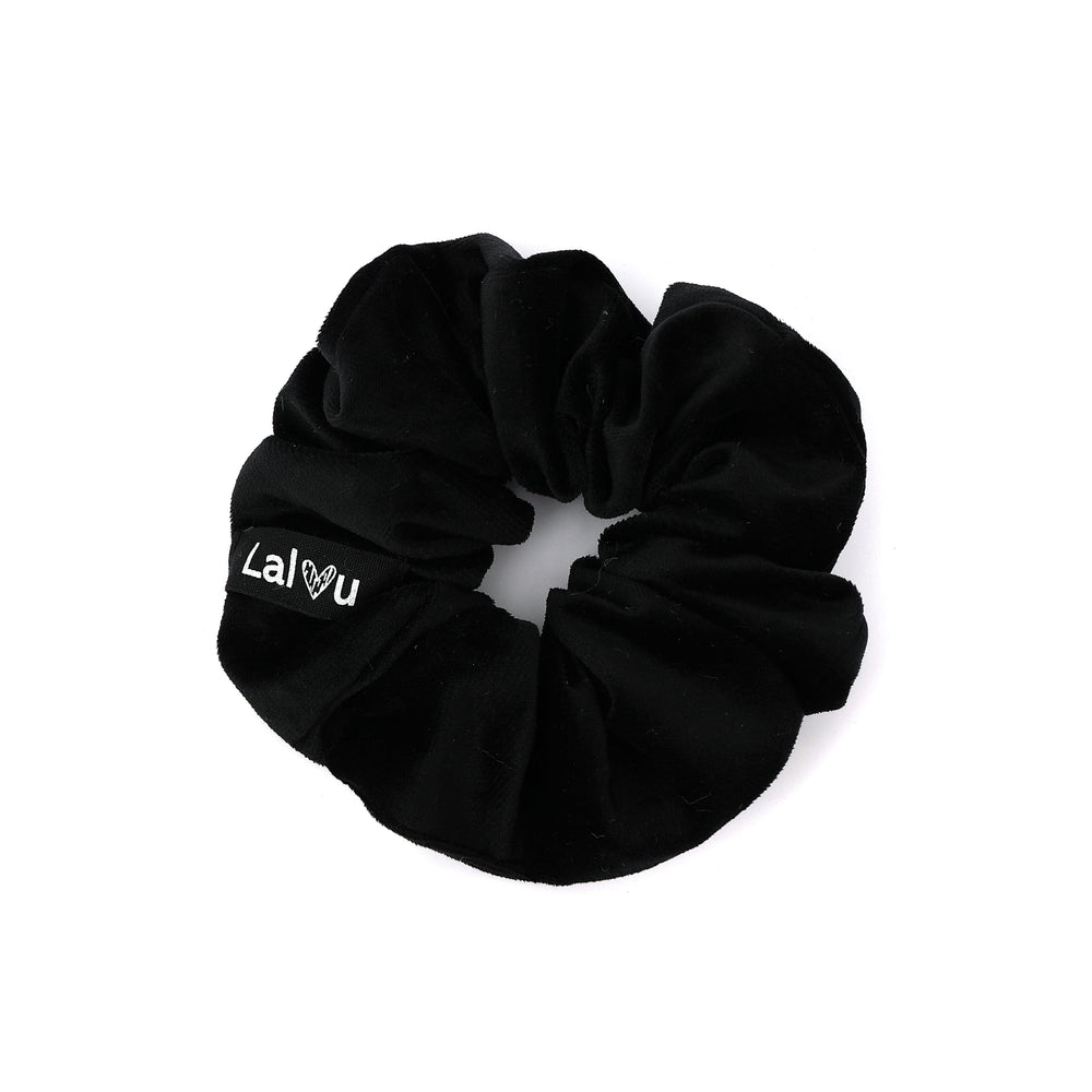 Lalou Headband Jellybeanzkids Lalou Velvet Scrunchie- Black OS