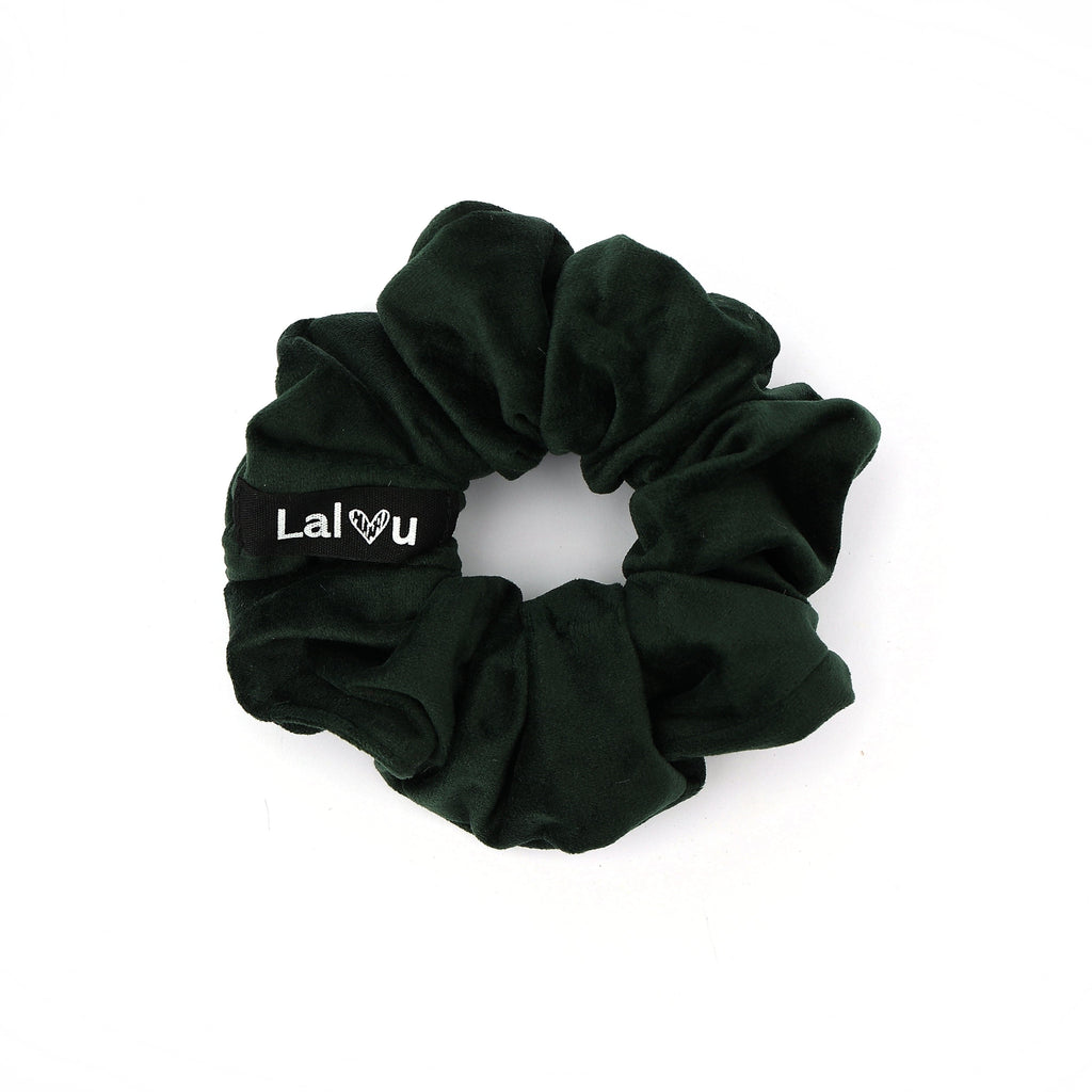 Lalou Headband Jellybeanzkids Lalou Velvet Scrunchie- Green OS