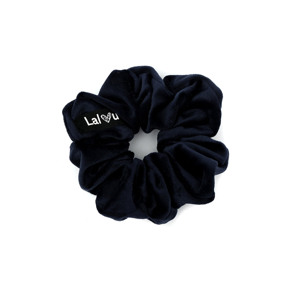 Lalou Headband Jellybeanzkids Lalou Velvet Scrunchie- Navy OS