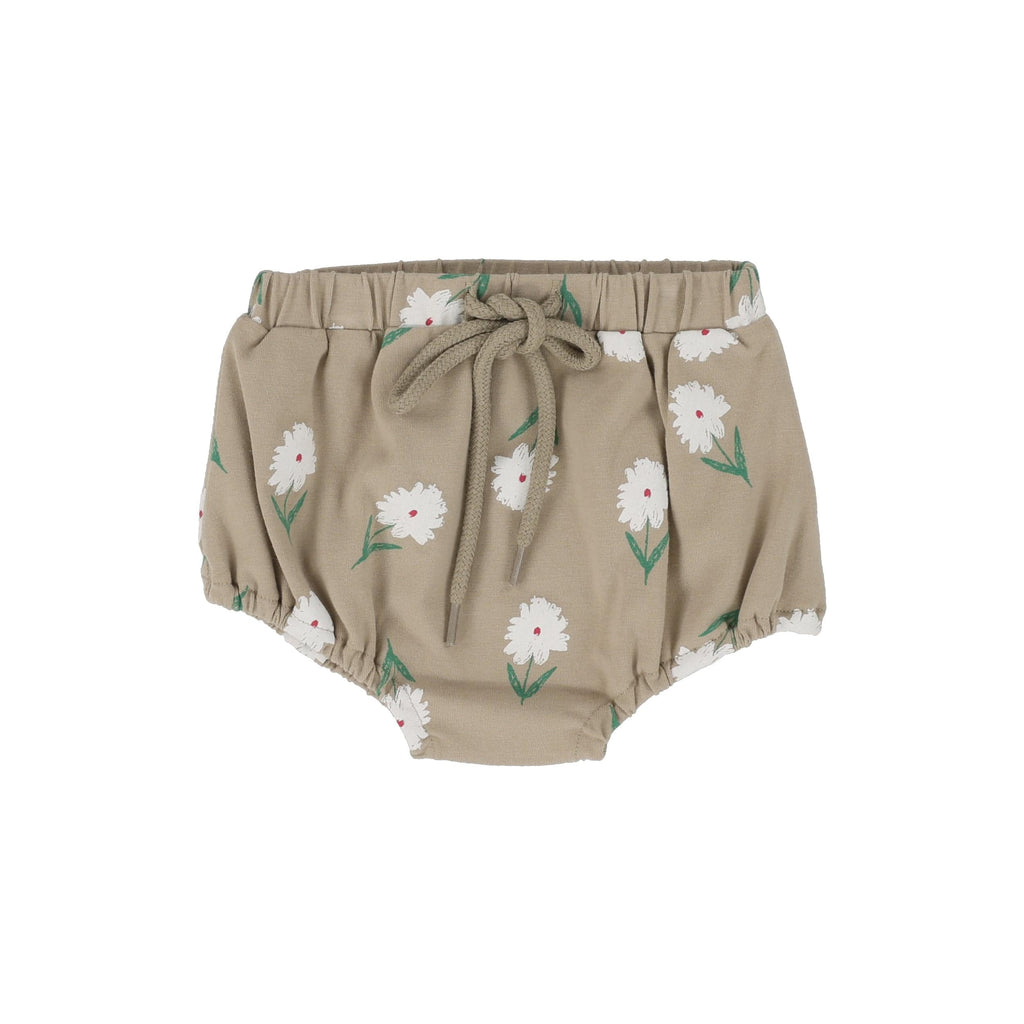Lil Legs Bloomer Jellybeanzkids Lil Legs Flower Bloomer-Taupe