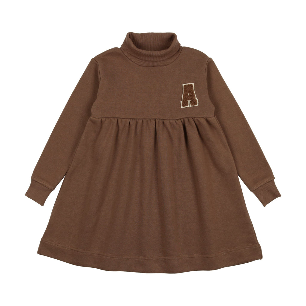 Lil Legs Dress Jellybeanzkids Lil Legs Sweatshirt Dress - Camel
