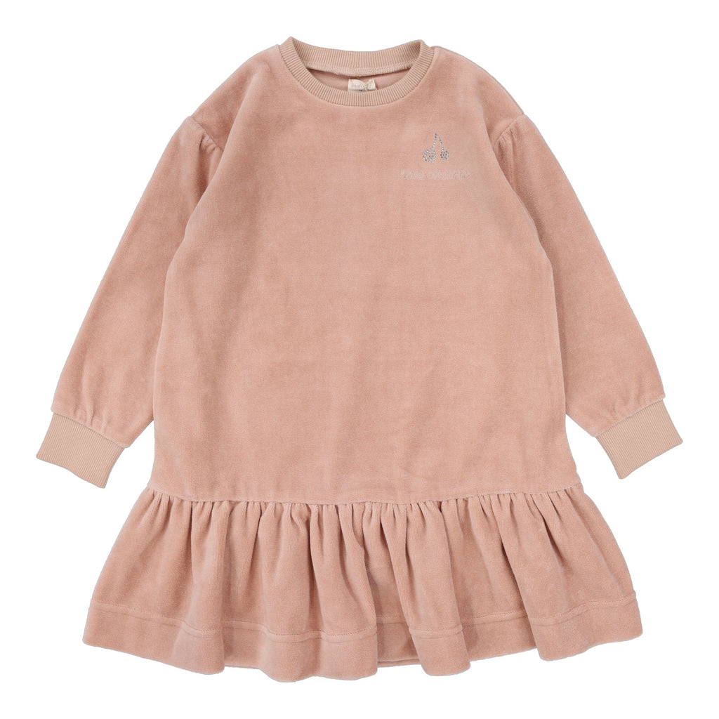 Lil Legs JUMPER Jellybeanzkids Lil Legs Rhinestone Velour Dress