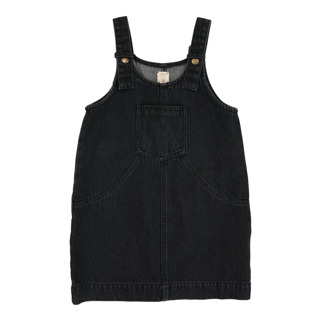 Lil Legs JUMPER Jellybeanzkids Lil Legs Utility Jumper- Black Denim