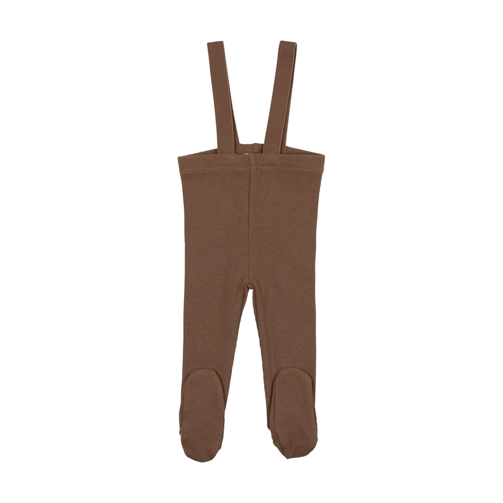Lil Legs Leggings Jellybeanzkids Lil Legs Suspender Leggings - Camel