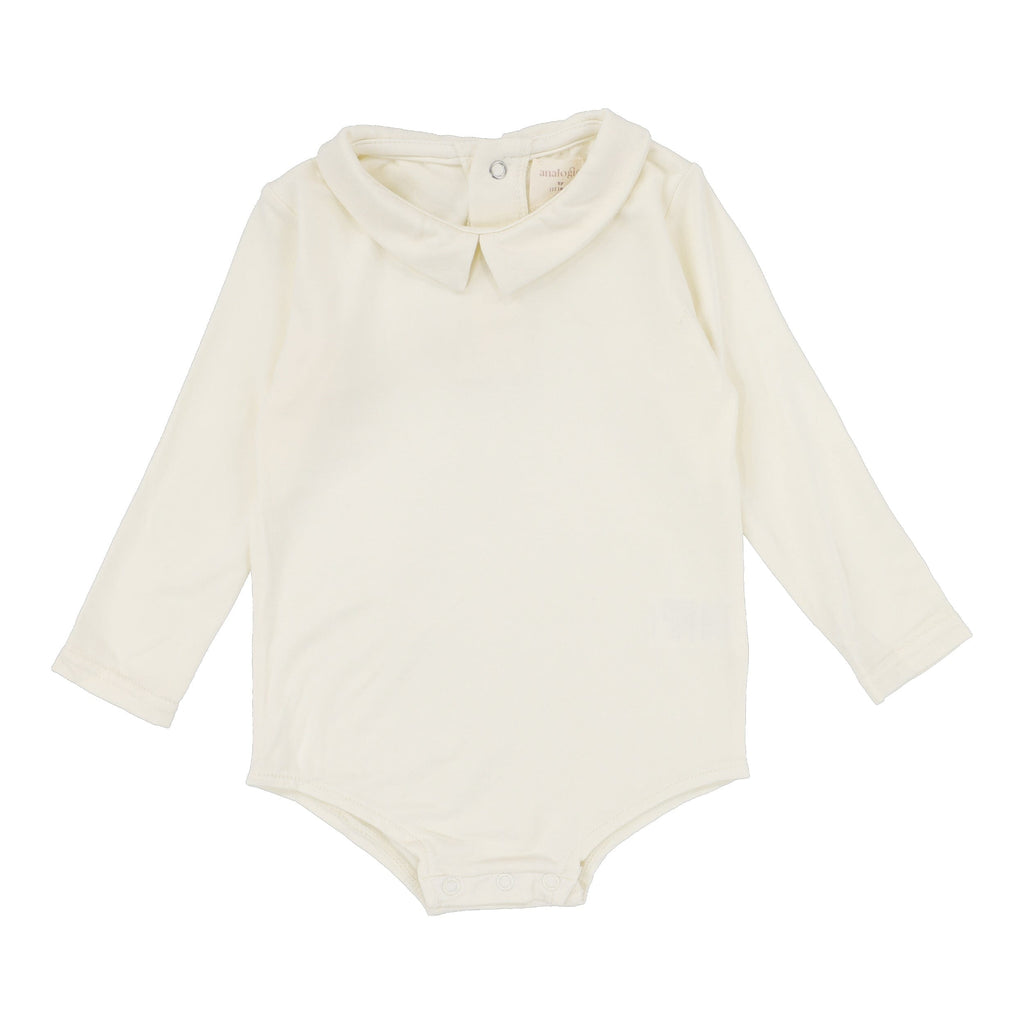 Lil Legs onesie Jellybeanzkids Lil Legs Collar Onesie- Cream