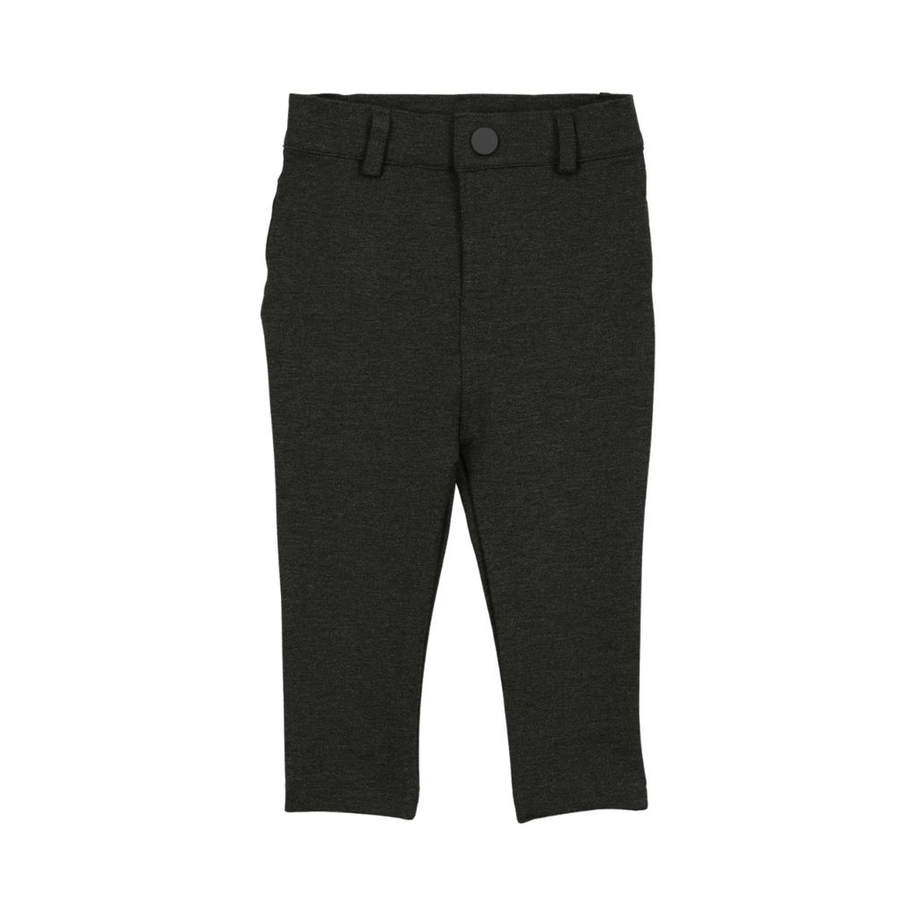 Lil Legs pants Jellybeanzkids Analogie Knit Pants Without Seam- Heather Grey