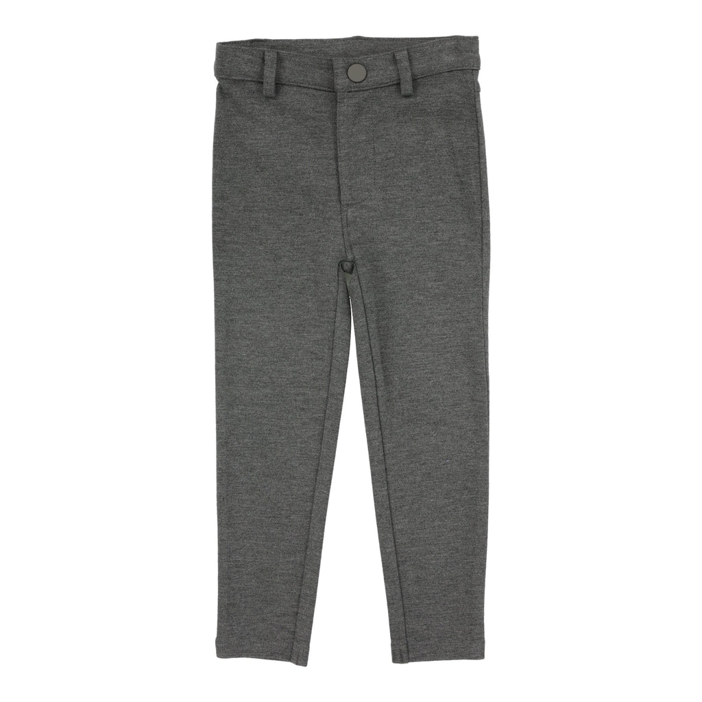 Lil Legs pants Jellybeanzkids Analogie Knit Pants Without Seam- Mid Grey