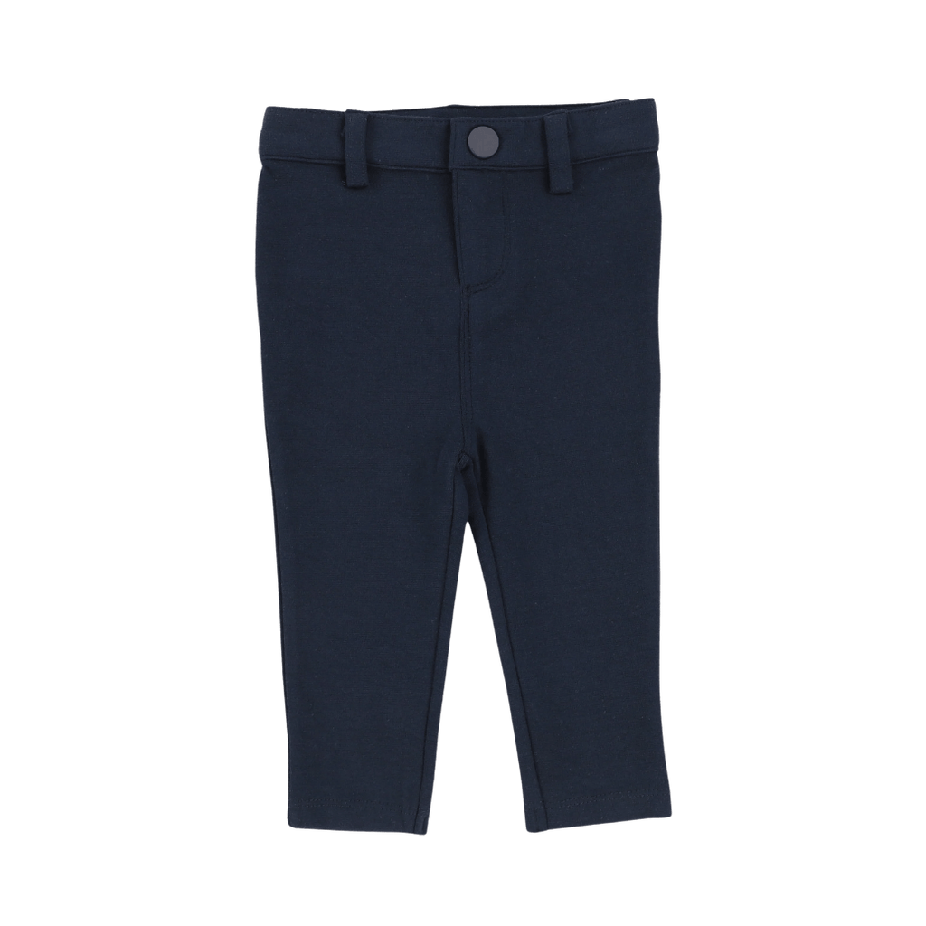 Lil Legs pants Jellybeanzkids Analogie Knit Pants Without Seam- Navy