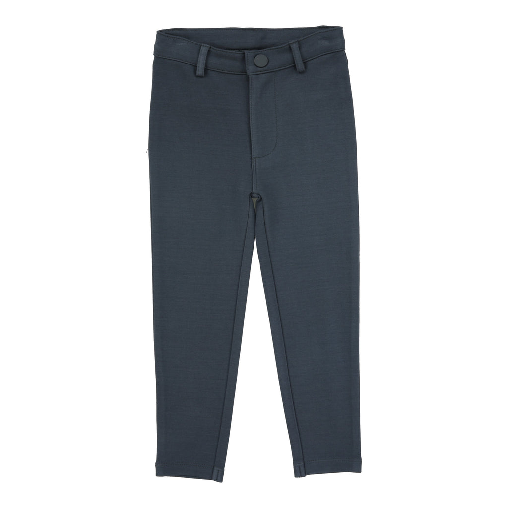 Lil Legs pants Jellybeanzkids Analogie Knit Pants Without Seam-Slate