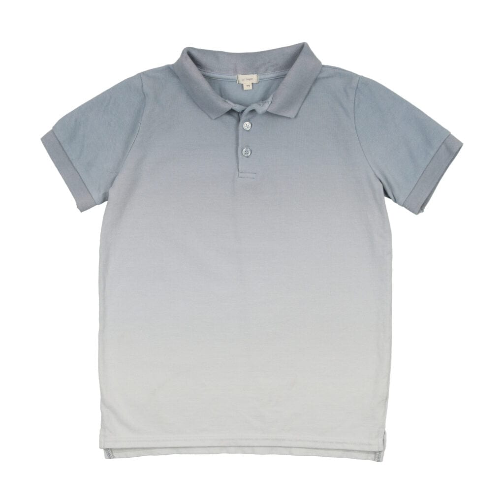Lil Legs Boys Polo Sweatshirt - Brick main image 0