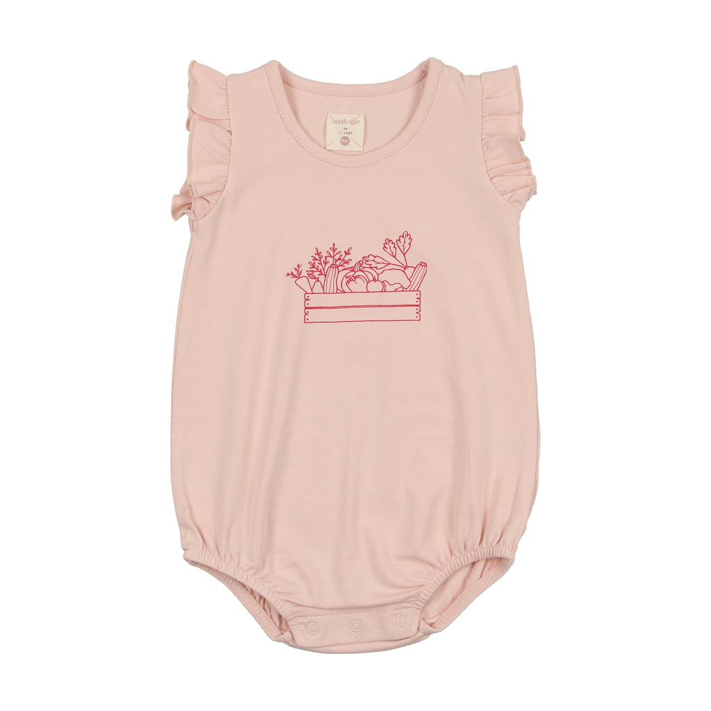Lil Legs Boys Footless Romper - Black Speckle main image 1
