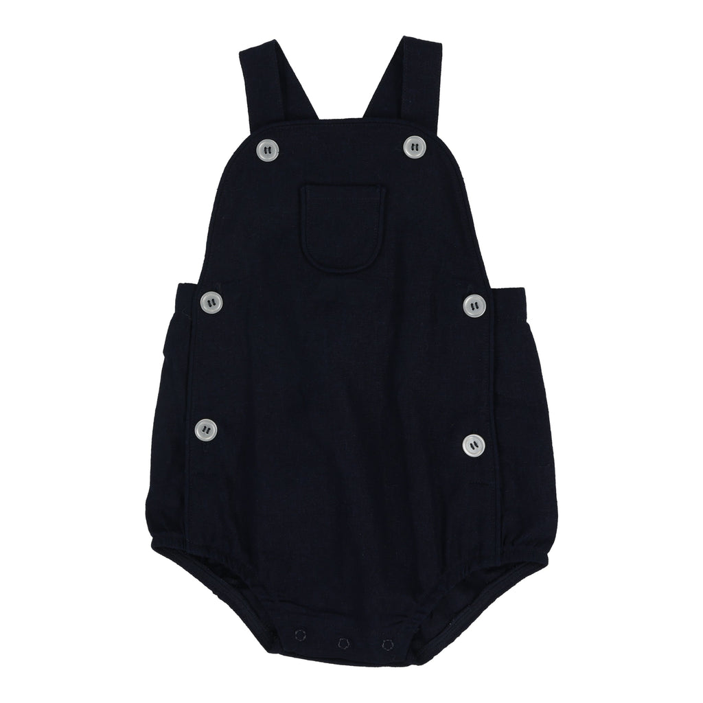 Lil Legs Romper Jellybeanzkids Lil Legs Suspender Shorts - Navy
