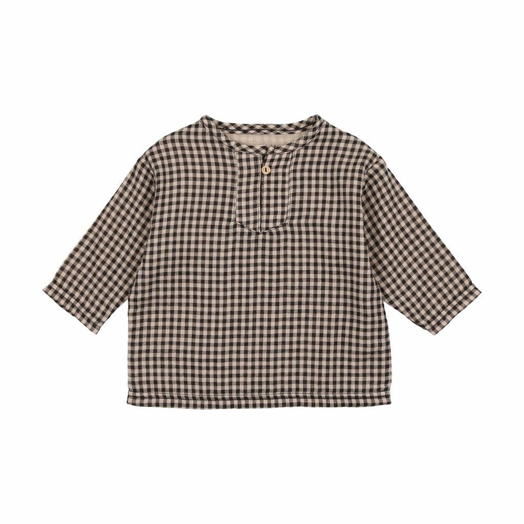 Lil Legs Shirt Jellybeanzkids Lil Legs Boys Shirt- Gingham