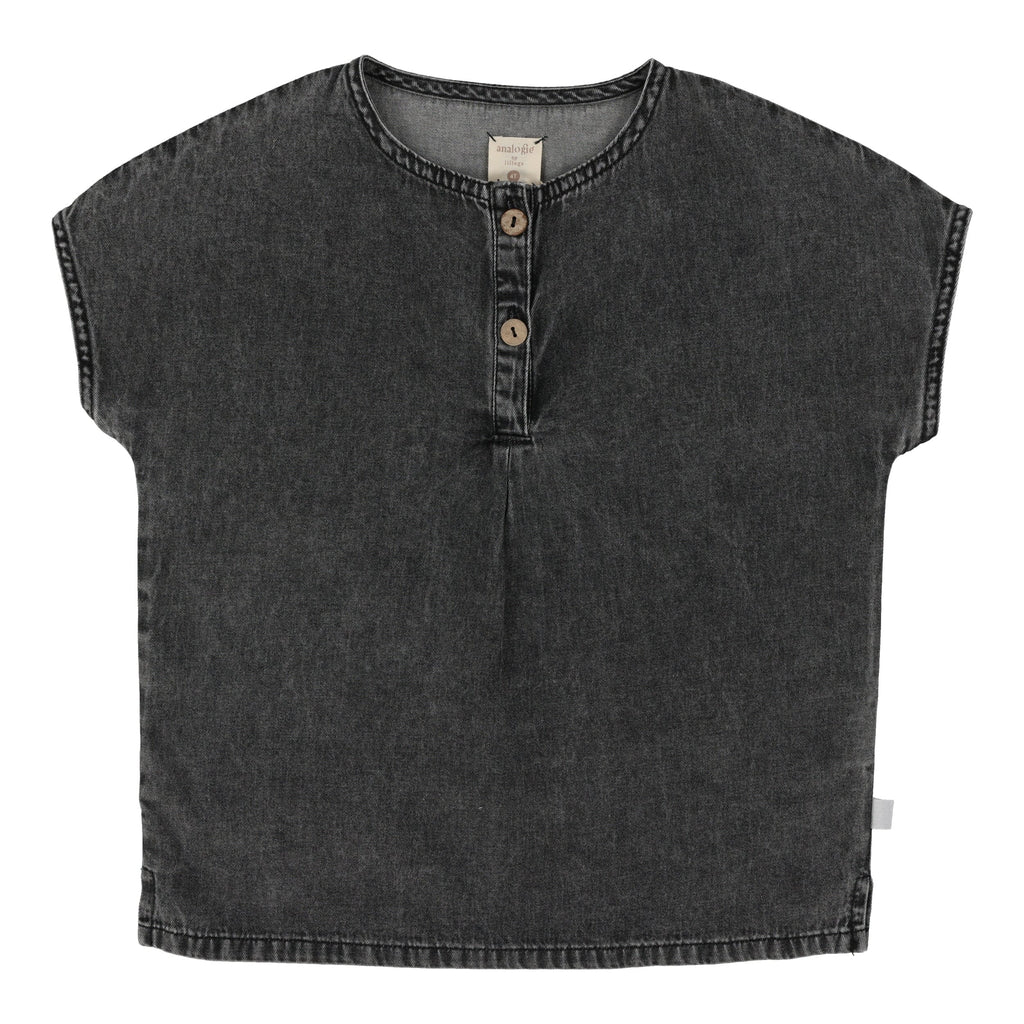Lil Legs Shirt Jellybeanzkids Lil Legs Shirt-Black Wash