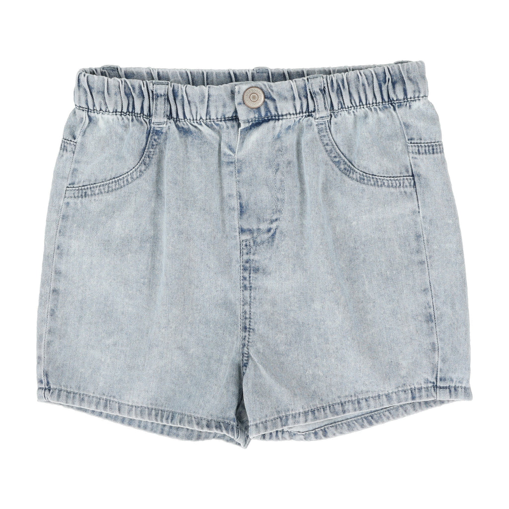 Lil Legs Shorts Jellybeanzkids Lil Legs Shorts-Blue Wash