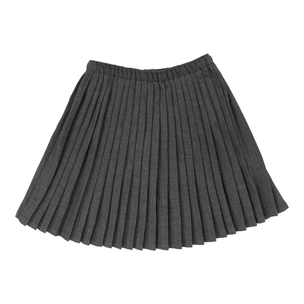 Lil Legs Skirt Jellybeanzkids Lil Legs Knife Pleat Skirt- Mid Grey